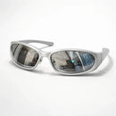 Óculos de Sol Oval Unissex UV400 — Silver Espelhado