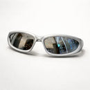 Óculos de Sol Oval Unissex UV400 — Silver Espelhado