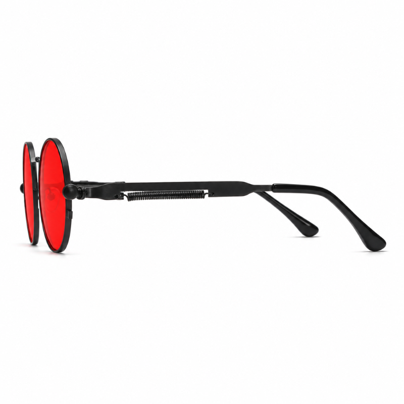 Óculos de Sol Redondo Unissex UV400 — Solaris Ruby