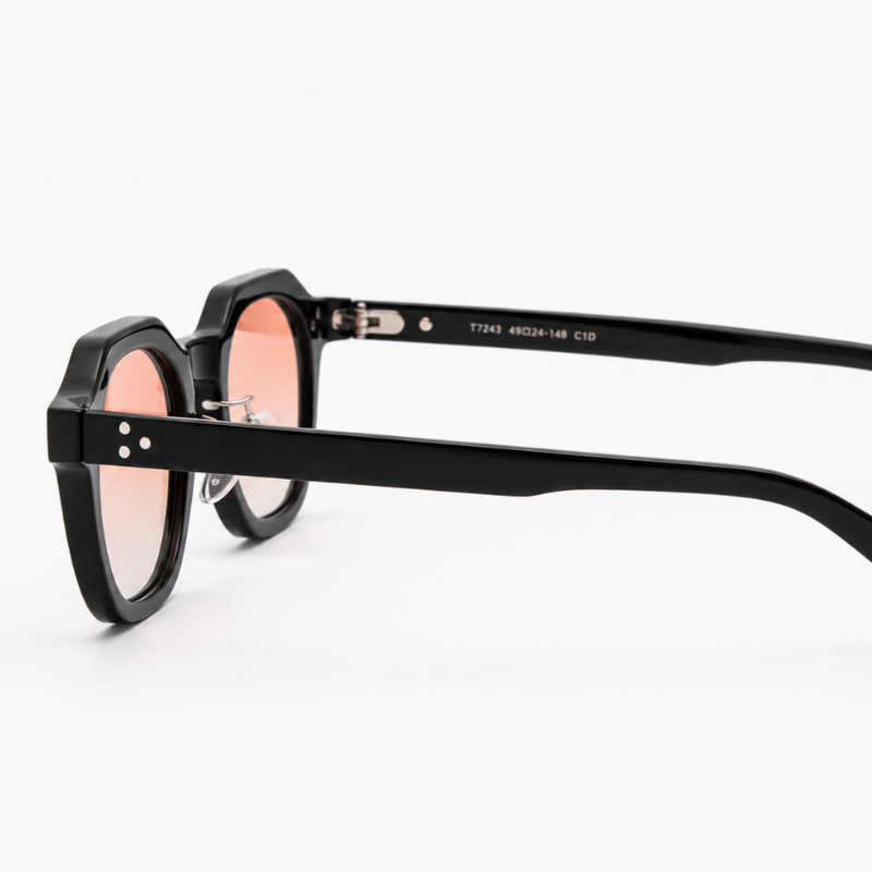 Óculos de Sol Redondo Unissex UV400 — Targa Black