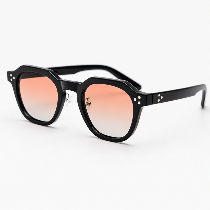 Óculos de Sol Redondo Unissex UV400 — Targa Black