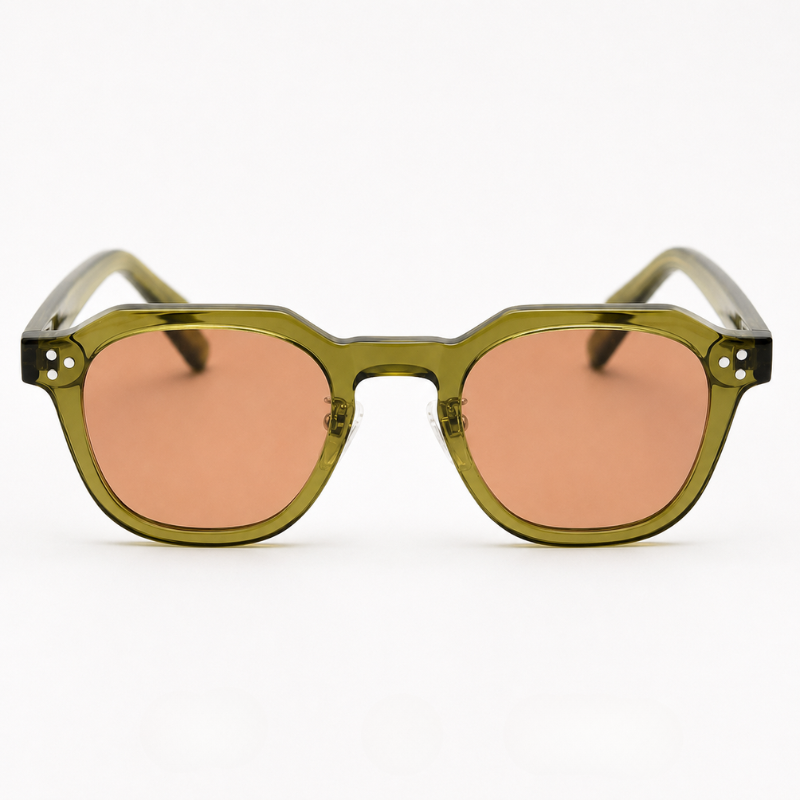 Óculos de Sol Redondo Unissex UV400 — Targa Siciliano