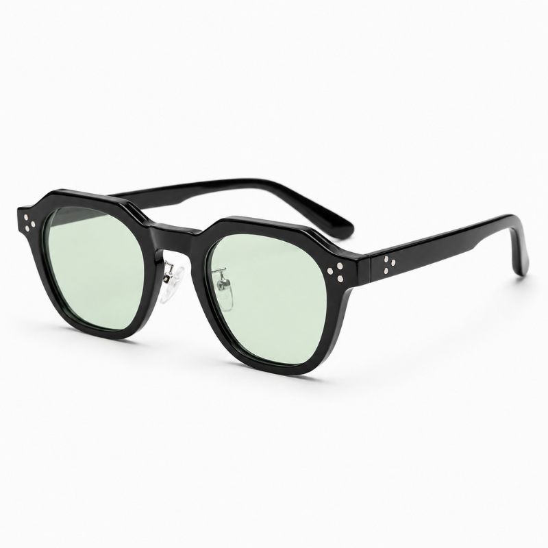 Óculos de Sol Redondo Unissex Polarizado UV400 — Targa Olive