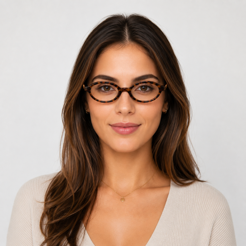 Óculos Oval Tartaruga Unissex Polarizado UV400 — Savana