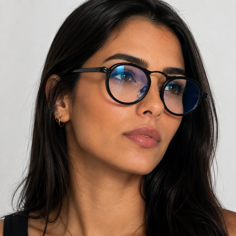 Óculos de Sol Redondo Unissex UV400 — Noren