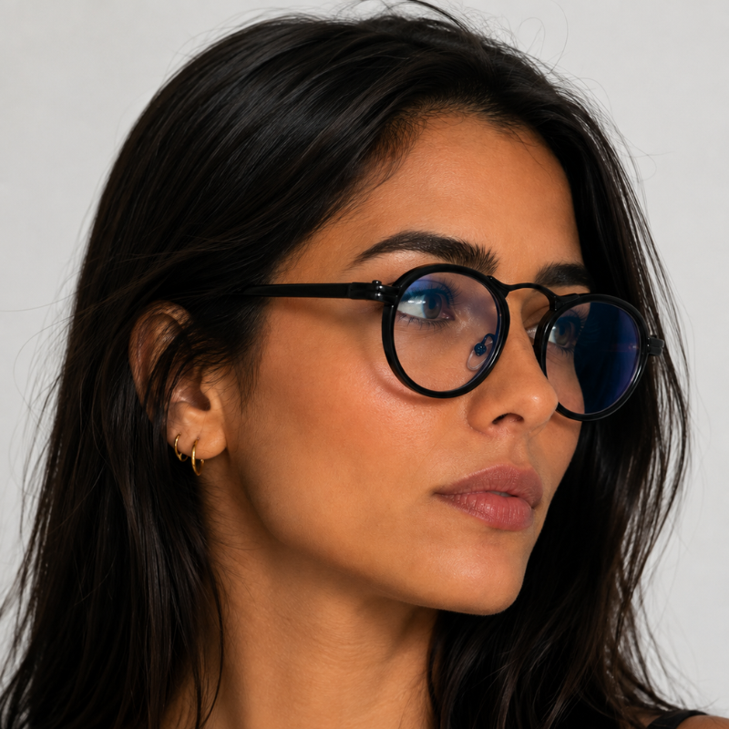 Óculos de Sol Redondo Unissex UV400 — Noren